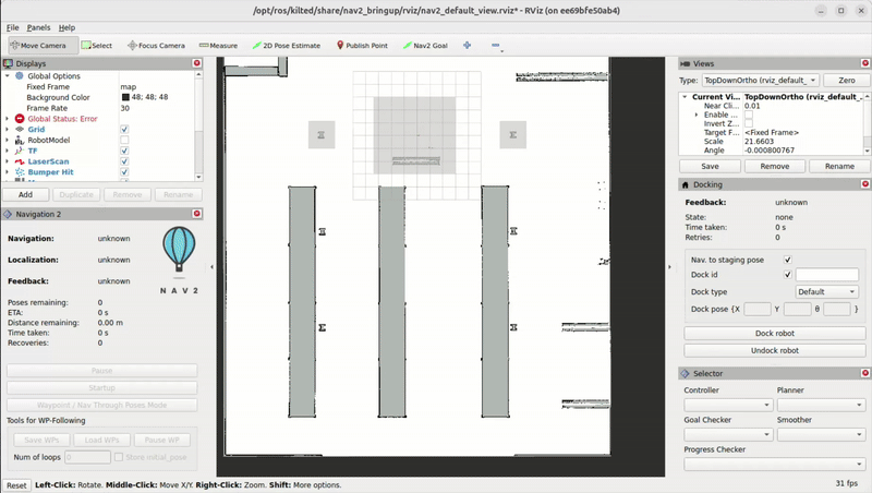 Route Server RViz View